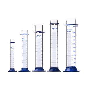 50ml 100ml 250ml 500ml 1000ml Transparent Graduated <strong>Laboratory</strong> glassware Hexagonal Graduated Cylinder - Product Image 2