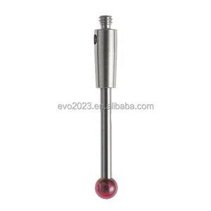 Compteur de jauge tridimensionnel M2-M3-M4-M5 Machine de mesure de coordonnées Stylet de sonde CMM en acier au tungstène rubis standard - Product Image 1