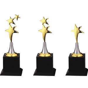 •High-grade star <b>trophy</b> suitable for executive honors Beautiful Metal <b>Trophy</b> for Championship Winners, Corporate Events awards. - Product Image 1