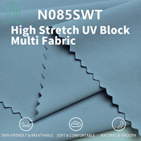 Tela Multifuncional de Spandex/Poliéster para Ropa Deportiva, Ligera, Transpirable, Resistente a las Manchas y con Protección UV
