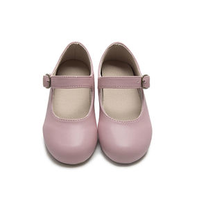 Scarpe eleganti da sposa <span class=keywords><strong>rosa</strong></span> scarpe da culla ballerine ragazze Mary Jane scarpe eleganti - Product Image 3