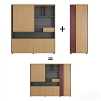 Vente directe d'usine, armoire de rangement pour bandes dessinées, plan vertical, classeur composé, armoire à livres pour le mobilier de bureau