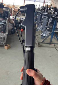 Yeke kontrol manuel el çekme başlangıç uzun şaft 703cc 40hp 2 zamanlı dıştan takma motorlu tekne Motor benzinli yakıt - Product Image 2