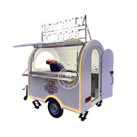 Camion de restauration mobile, remorque alimentaire, food truck à vendre en Europe, certifié CE, entièrement équipé, en acier galvanisé et aluminium, garantie 1 an, prêt à l'emploi