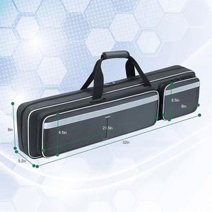 Estuche para Taco de Billar de Material Impermeable de 80cm, 4B 4S, 8 Agujeros, Personalizado, ODM OEM, de Fábrica BSCI - Product Image 4