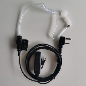 Auricular de Agente Secreto con Micrófono PTT de Tubo Acústico y Cancelación de Ruido Ambiental, Molde Privado para Kenwood - Product Image 1