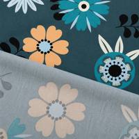 Tissu tricoté en soie de lait imprimé extensible Spandex/Polyester léger, respirant et infroissable pour canapé et chaise – Vente directe usine