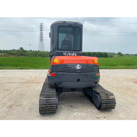 Excavatrice Kubota U55 d'occasion, petite excavatrice économique, prix bas, promotion, excavatrices sur chenilles U55-4 d'occasion