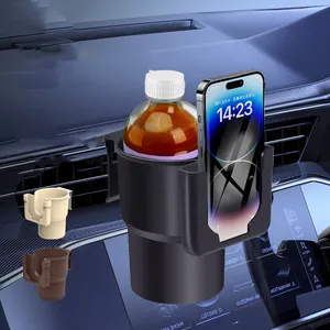 New Creative Phone Stand General Car Seat Tray Cup Holder Car Hook Multi-Functional Water And Coffee Cup Holder Car Storage Box