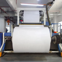 Mesin Pembuat Sedotan Kertas Stainless Steel 2400 mm Mesin Pembuat Kertas Budaya Tulis A4