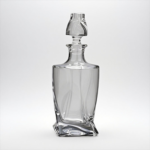 Tùy Chỉnh 750Ml Rõ Ràng Vuông Chai Thủy Tinh Với Vương Miện Cap Dày Dưới Hình Dạng Xi Lanh Cho Rượu Vang <span class=keywords><strong>Vodka</strong></span> Gin Whiskey Khác Linh Hồn Ma Quỷ - Product Image 6