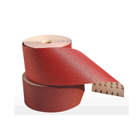 Rouleau de papier abrasif en oxyde d'aluminium de dureté moyenne pour le polissage des métaux, utilisation humide et sèche