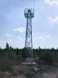 Tùy chỉnh 4-chân thép an ninh tháp canh phòng cháy chữa cháy bảo vệ hệ thống giám sát phụ kiện Viễn Thông - Product Image 5