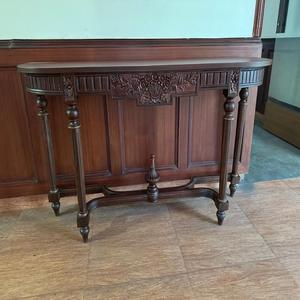 โต๊ะคอนโซลไม้แกะสลักรูปทรงดวงจันทร์เฟอร์นิเจอร์ห้องนั่งเล่นและโรงแรมดีไซน์ทันสมัยอายุการใช้งานยาวนาน - Product Image 2