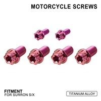 Kit de vis en titane pour moto Sur-Ron Light Bee S X, fixation personnalisée pour moto électrique tout-terrain, amélioration des attaches