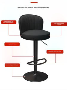 Tabouret <span class=keywords><strong>de</strong></span> <span class=keywords><strong>bar</strong></span> rotatif domestique haut <span class=keywords><strong>de</strong></span> gamme <span class=keywords><strong>chaise</strong></span> <span class=keywords><strong>de</strong></span> caissier <span class=keywords><strong>de</strong></span> levage pour meubles <span class=keywords><strong>de</strong></span> <span class=keywords><strong>bar</strong></span> élégants <span class=keywords><strong>de</strong></span> réception - Product Image 2