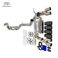 JTLD - Sistema de Escape Valvetronic con Tubo Intermedio de Longitud Igual para BMW M3 M4 F80 F82 S55, Diseño Más Reciente
