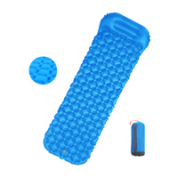 Matelas de couchage portable ultraléger avec laminage en nylon TPU 40D, imperméable et pliable, pour la randonnée, l'escalade et le camping en plein air
