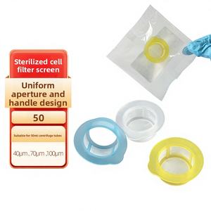Фильтрующие сетки Steema Stillman для асептических культур, нейлоновые, 40, 70, 100 мкм, для тканевых культур, для центрифужных пробирок 50 мл, 50 штук - Product Image 1