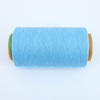 Fil à dentelle en rayonne/soie mélangée, teint par sections, haute ténacité, teint à la main, dégradé, à torsion forte, fil à tricoter texturé, textile