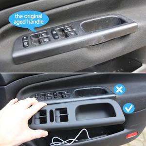Cubierta de Manija de Puerta Delantera y Trasera Izquierda y Derecha para Automóvil con Volante a la Derecha, para VW Bora <span class=keywords><strong>Golf</strong></span> 4 MK4 Jetta 1999 2000 <span class=keywords><strong>2001</strong></span> 2002 2003 2004 - Product Image 6