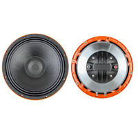 GMINJOO Altoparlante Mid-Bass da 10 Pollici 250W con Bobina CCAW, Leggero e a Risposta Rapida, Cabinet in Metallo, 20Hz-20kHz per Auto e Moto, OEM