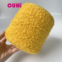 Fil Bouclé Italie en Gros Marque OUNI Tendance Instagram Fil Chauffant Hiver Crochet 1/2.3Nm 20% Alpaga 20% Laine 10% Nylon 50% Acrylique
