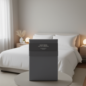 Juego de Sábanas Dobles de Microfibra Blanca, Textura Suave - Product Image 2