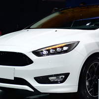 Ensemble de phares LED KGKB pour Ford Focus 2015-2017 MK3.5, haute qualité, 6000K, quatre lentilles de projecteur dynamiques, plug and play