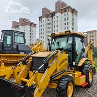 Prix Abordable – Machine d'occasion JCB 3CX à double fonction avec système de transmission d'origine – Équipement polyvalent pour entrepreneurs en construction