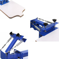 Imprimante à écran plat manuelle pour tissu, 1 couleur, 1 station, NS101-M, petite imprimante à écran