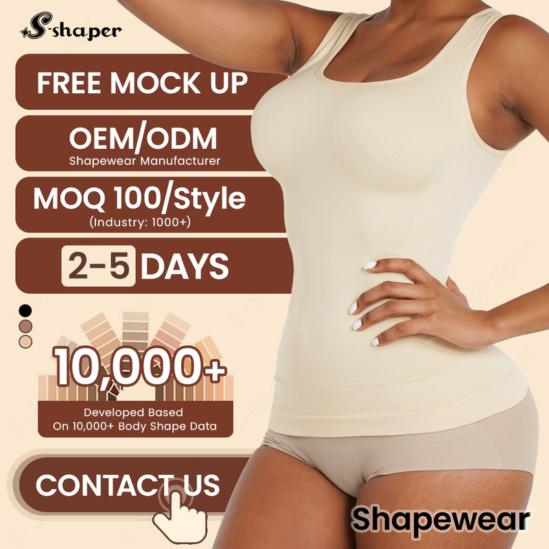 Customize Manufacturer S SHAPER Knitted Sleeveless