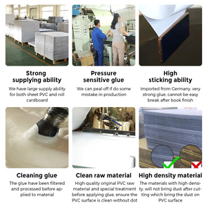 Dính PVC tấm nhựa tấm với adhesiveself dính PVC mềm trong suốt tấm nhựa - Product Image 3