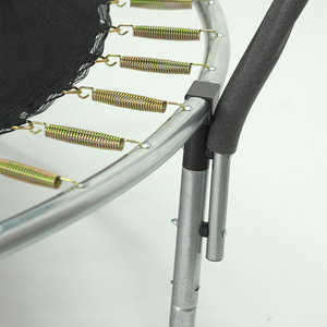 <span class=keywords><strong>Trampoline</strong></span> familial rond d'intérieur pour enfants avec surface antidérapante et filet de protection - Jouet de fitness pour bébé - Product Image 5