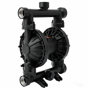 Bomba de Doble Diafragma de Alto Flujo Accionada por Aire, de Aluminio y Cerámica, para Transferencia de Aguas Residuales y Soluciones - Product Image 1