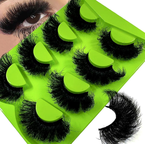 Venta caliente Lash Mink Lashes 25mm Natural Eyelash Fluffy Pestaas Postizas Al Mayor Full Strip Eyelashes Cils Natural Mink Lashes - Product Image 2