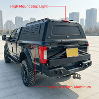 Couverture de lit pliant pour camionnette, bâche de protection étanche pour Ford F-150 F-250, en aluminium, 5,5 pieds, 2026, capot rigide pour pick-up
