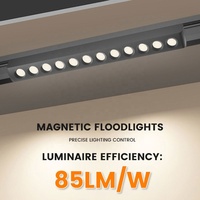 Type monté en surface commercial 12W 24W 36W nouveau plafond de magasin réglable a mené la lumière de calandre de voie