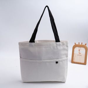 <b>Reusable</b> Wholesale Factories Grocery <b>Reusable</b> <b>Shopping</b> <b>Bag</b> Foldable Thick Canvas Cotton Eco Friendly Tote <b>Bag</b> - Product Image 2