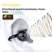 Écouteurs intra-auriculaires transfrontaliers Z12 avec ANC, chargement Type-C, commande vocale 5.4, affichage numérique et autonomie de 3 heures