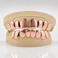 Grillz personnalisé fait main en or massif, en argent sterling S925 poli, style hip-hop pour rappeur, bijou dentaire