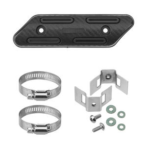 Bouclier de protection thermique d'échappement 25-51mm pour <span class=keywords><strong>KTM</strong></span> EXC EXCF <span class=keywords><strong>SXF</strong></span> SMR 250 <span class=keywords><strong>350</strong></span> 450 500 Husqvarna FC FE 250 <span class=keywords><strong>350</strong></span> HUSABERG FE pour Bate RR - Product Image 4