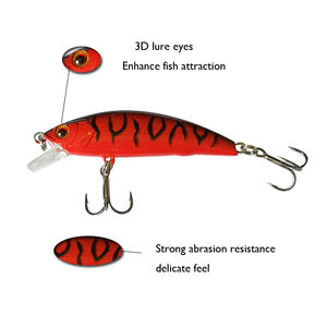 Leurre de <span class=keywords><strong>pêche</strong></span> LUTAC <span class=keywords><strong>Pro</strong></span>-Grade Trout Minnow Hard Bait Haute performance Durable Écologique Facile à utiliser - Product Image 5