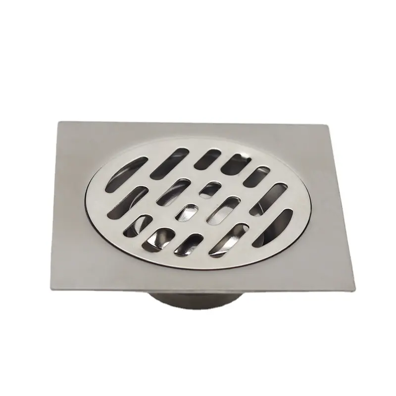 LIRLEE all'ingrosso bagno placcato quadrato scarico pavimento in acciaio inox Anti odore cucina scarico pavimento