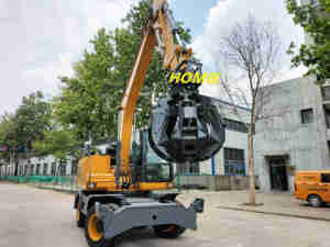 Rotatore Idraulico <span class=keywords><strong>per</strong></span> Escavatore, Pinza Multiuso <span class=keywords><strong>per</strong></span> Rottami, Pinza a Buccia d'Arancia <span class=keywords><strong>per</strong></span> Riciclaggio in Cantiere - Product Image 6