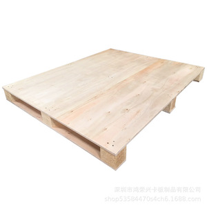 พาเลทไม้อัดหงหรงซิง ขนาด 1200x1000 มม. แบบเข้าได้สี่ทาง สำหรับการจัดเก็บโลจิสติกส์ - Product Image 3