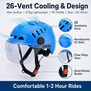 <span class=keywords><strong>Casque</strong></span> de <span class=keywords><strong>moto</strong></span> électrique OEM certifié CCC, coque PC, rembourrage EPS, demi-face, unisexe, respirant, vente en gros - Product Image 5