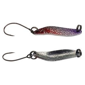NewBility เหยื่อปลอมโลหะ2.3G 3.1ซม.,เหยื่อสำหรับจับปลาเหยื่อสปูนตก<span class=keywords><strong>ปลา</strong></span>เทราต์ - Product Image 5