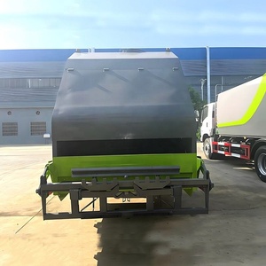 รถบรรทุกอัดขยะ Sinotruk HOWO 4X2 10-15 เมตร ปรับแต่งได้ พร้อมเกียร์ธรรมดา สำหรับบริการเก็บขยะในพื้นที่อยู่อาศัย - Product Image 5