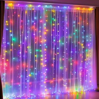 Guirlandes lumineuses LED scintillantes, lumières de pluie de météores de luxe avec crochets pour festivals commerciaux, décoration de Noël à domicile, ornement d'arbre de Noël